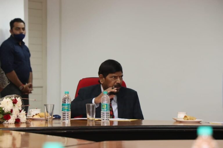 Chhabi Delegation Meets Hon’ble Union Minister Shri Ramdas Athawale to Discuss Knowledge Centre Initiative