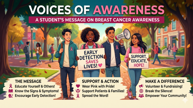 Voices of Awareness: A Student’s Message on Breast Cancer Awareness